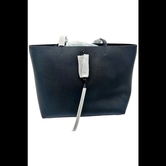 Rebecca Minkoff Megan Leather Triple Entry Tote Black